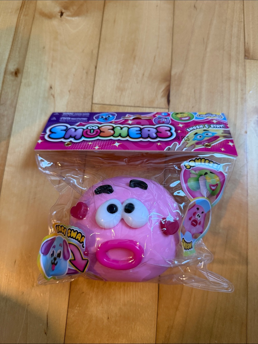 Needoh & Smushers Pink Squishy Toy Bundle - Picture 8 of 9
